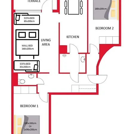 Appartement Design District In Quiet Neighbourhood